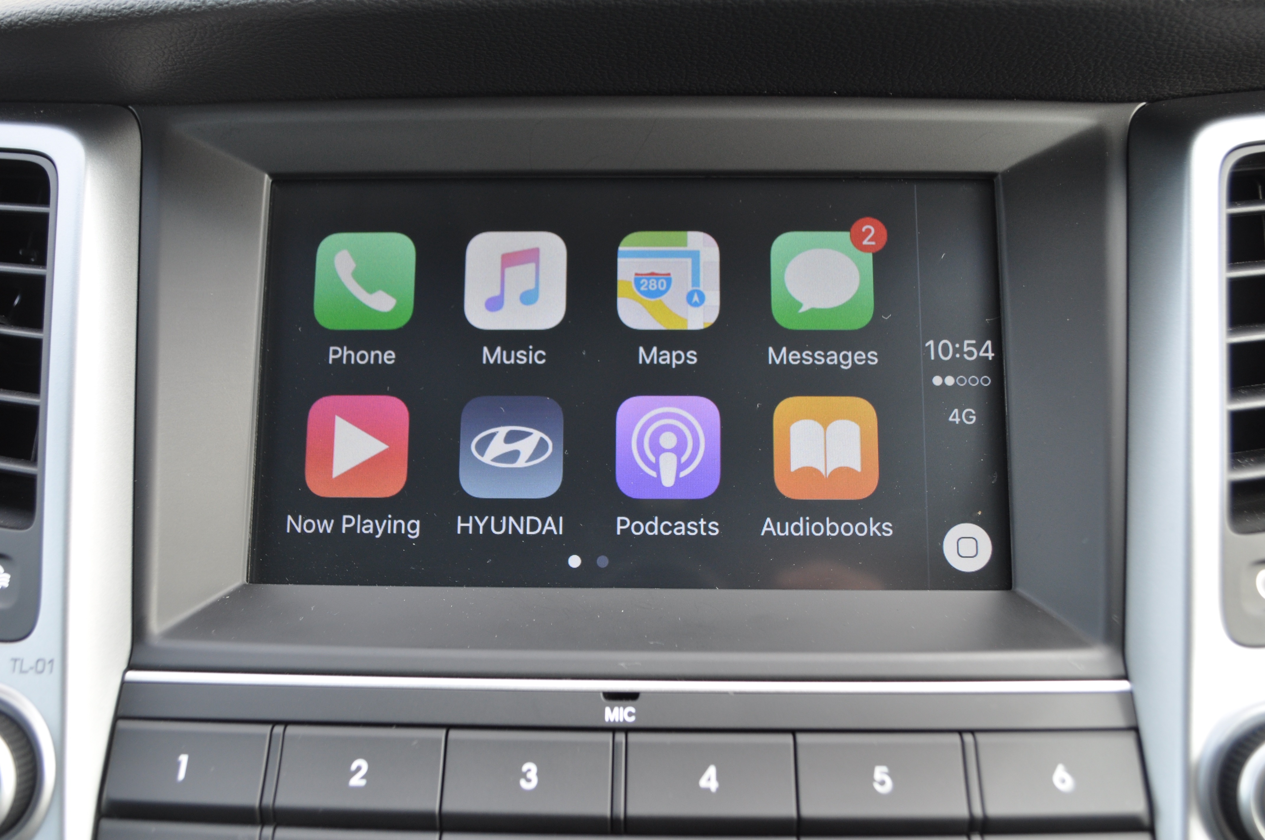 Tuscon CRDi Elite Carplay