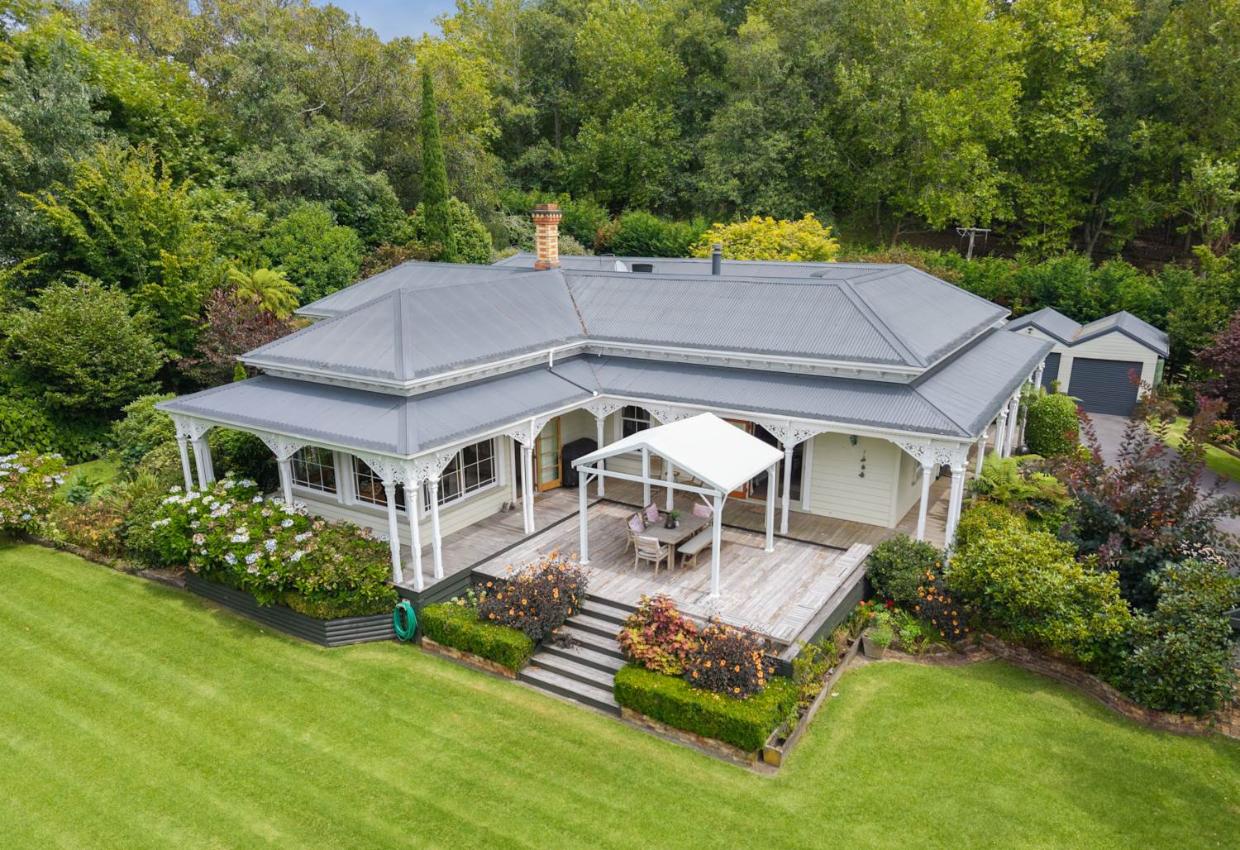 Exterior of Ramarama villa