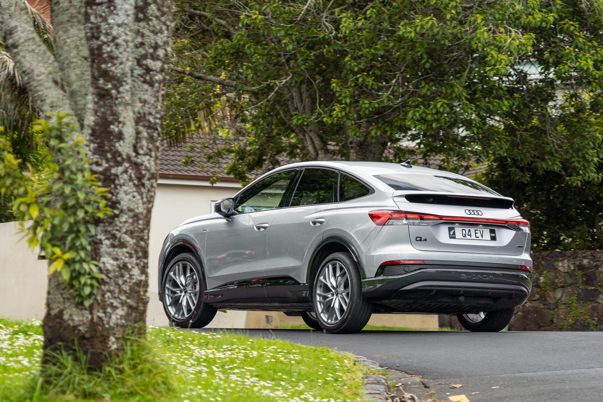 Audi Q4 E-tron Sportback 50 Corner Rear