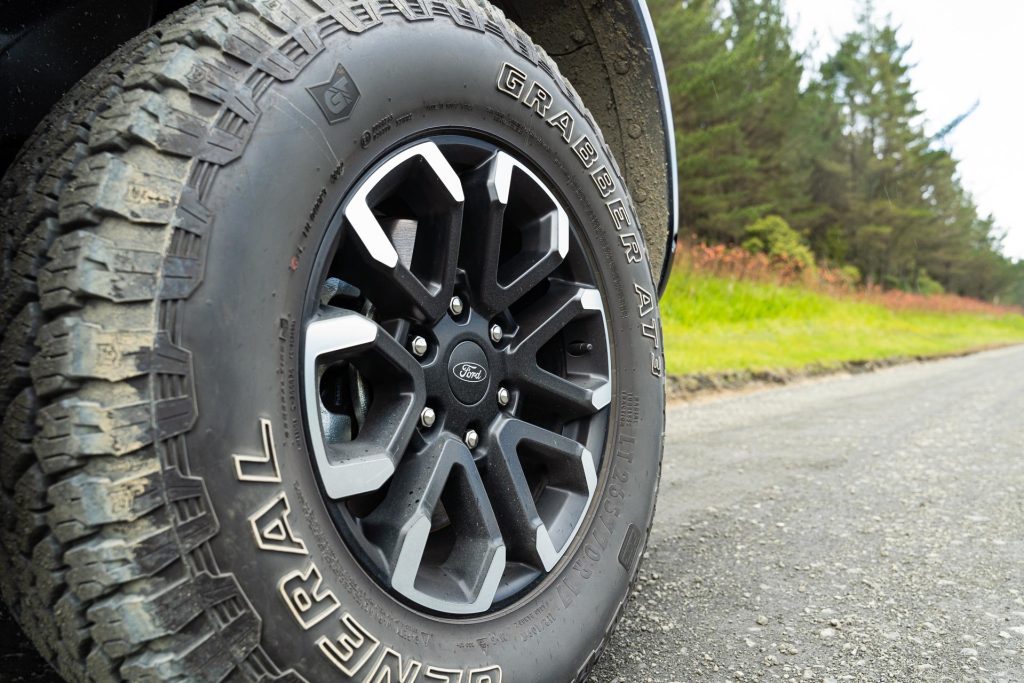 Ford Ranger Wildtrack X wheel detail 