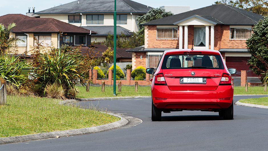 2019 Skoda Fabia Ambition rear action