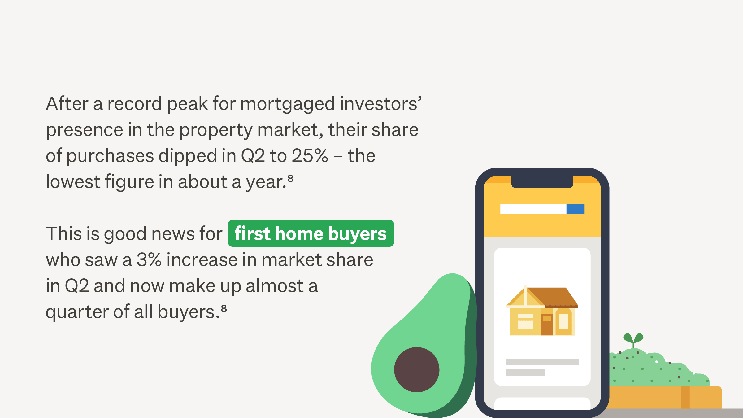 Great news for first home buyers as share of market increases