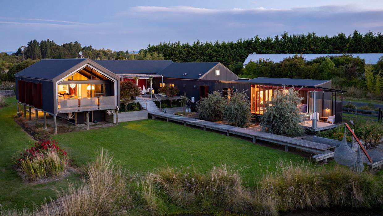 Exterior of Nelson property featured on Grand Designs