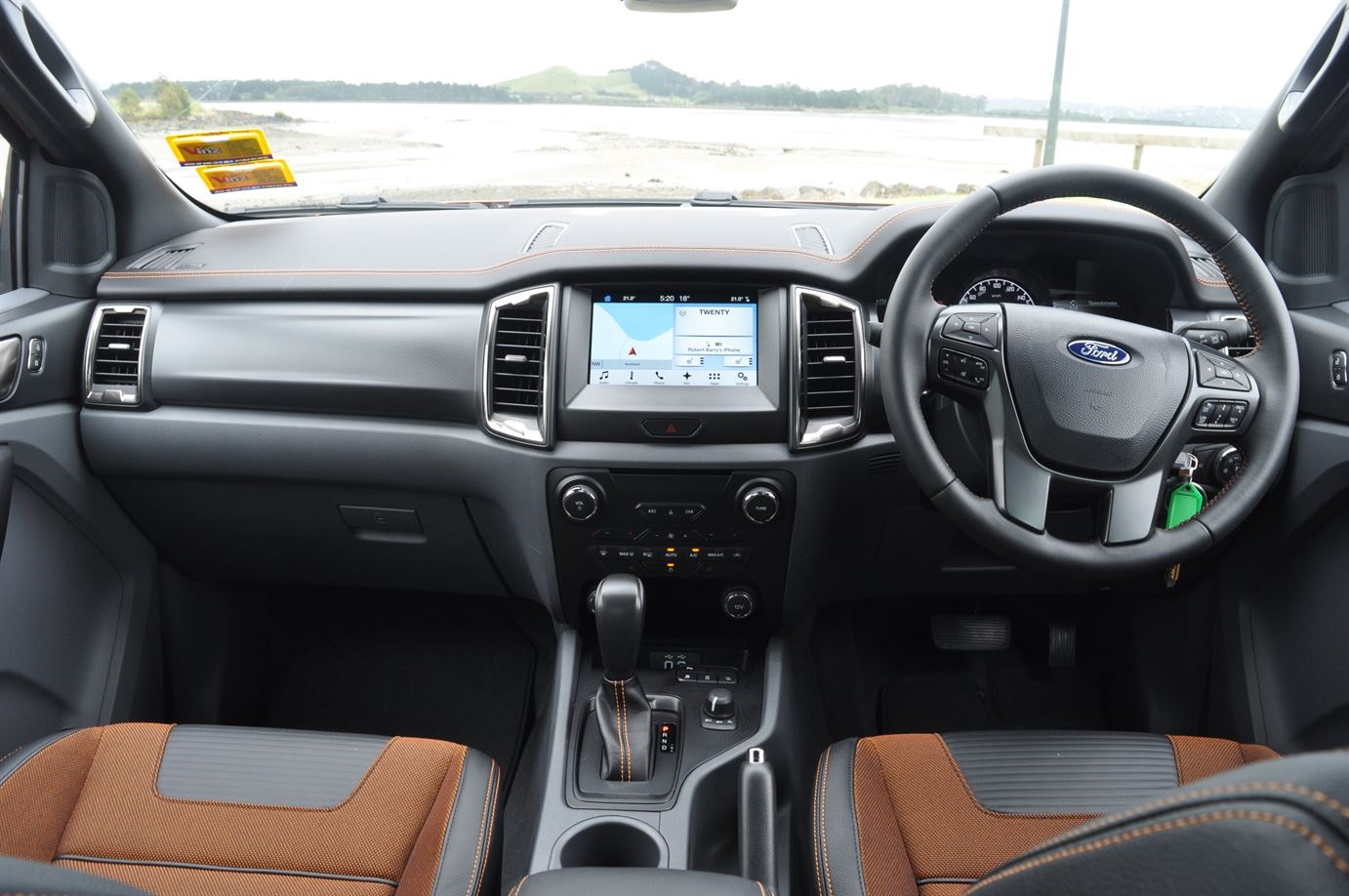 Ranger Wildtrak 2017 Interior