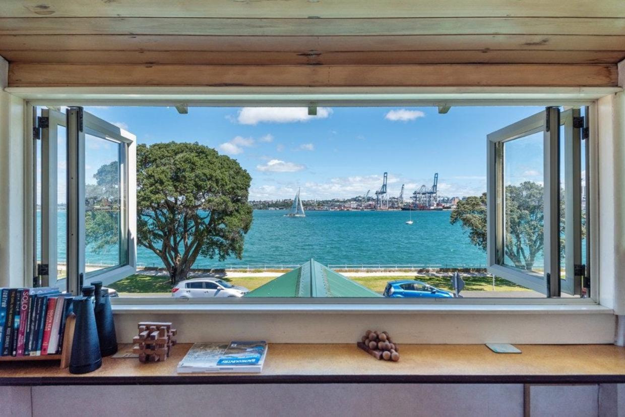 Waitemata Harbour view from the houses.