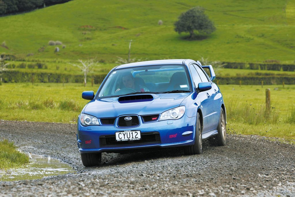 WRX STi-f action