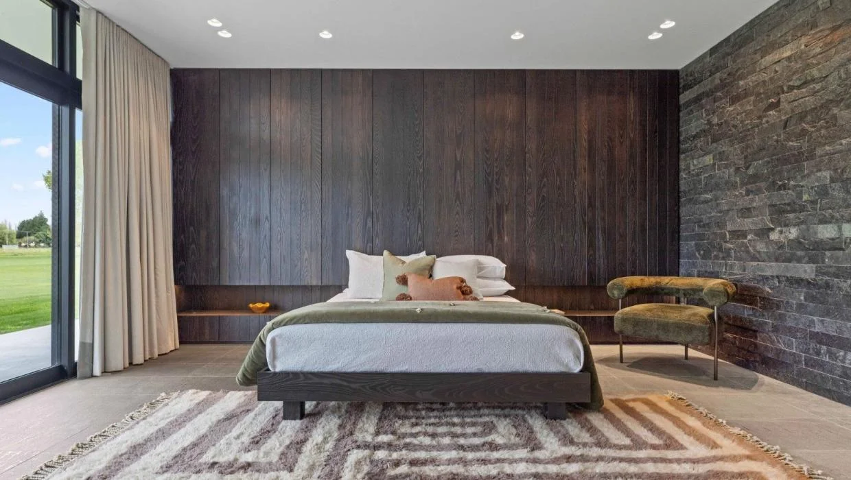 The home has four bedrooms, including a large master suite. 