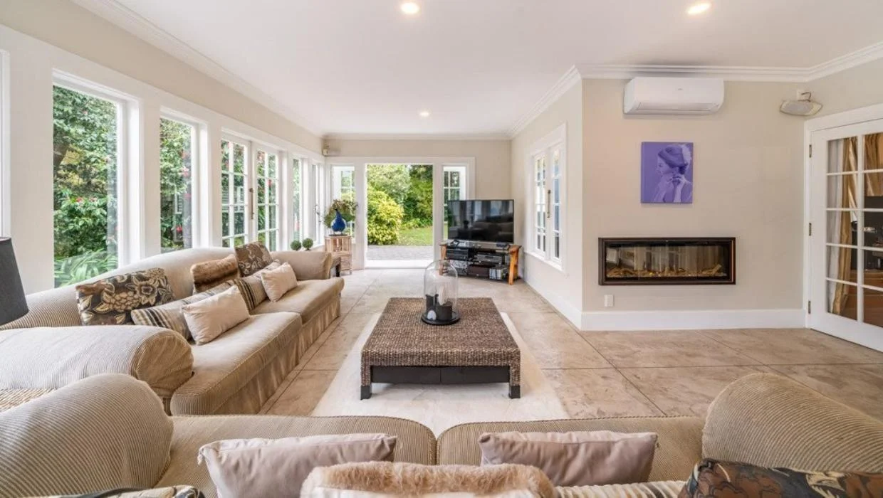 Photo of living space in cottage
