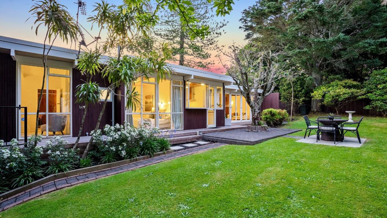 Garden looking towards the property