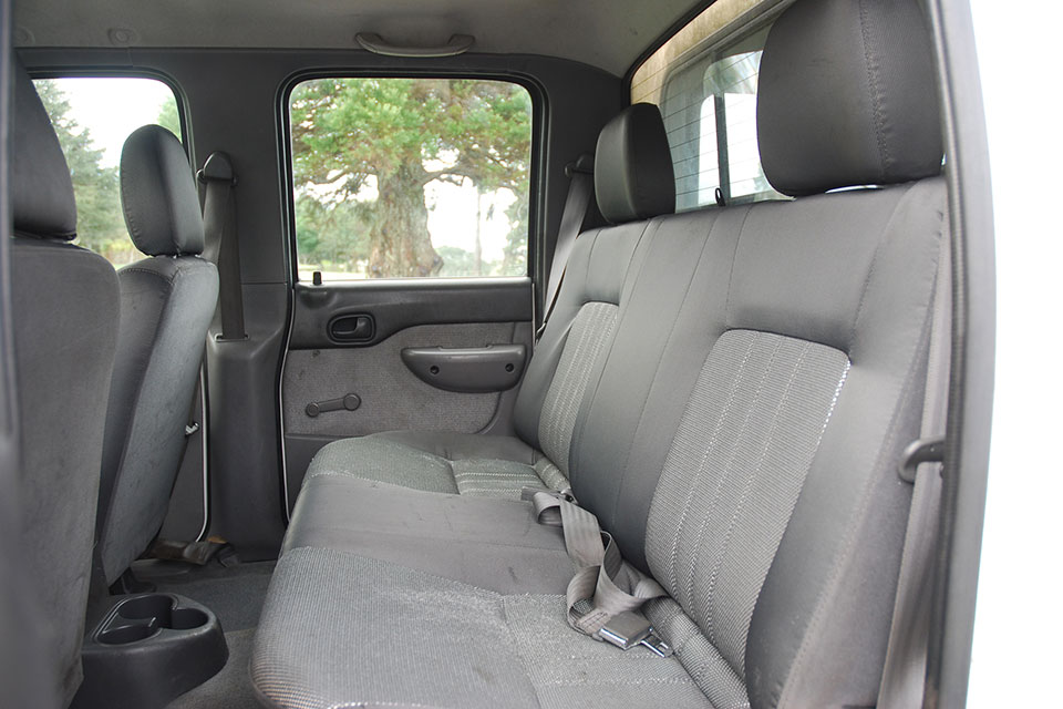 Ford Courier 2006 Rear Seats