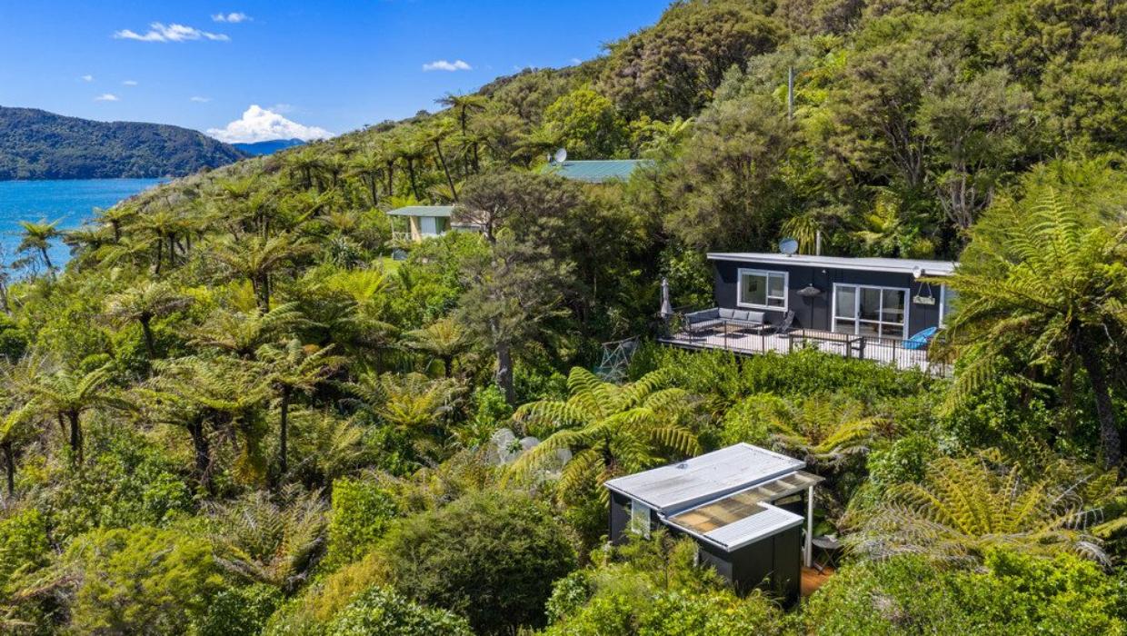 There are nine properties hidden around the cove. 