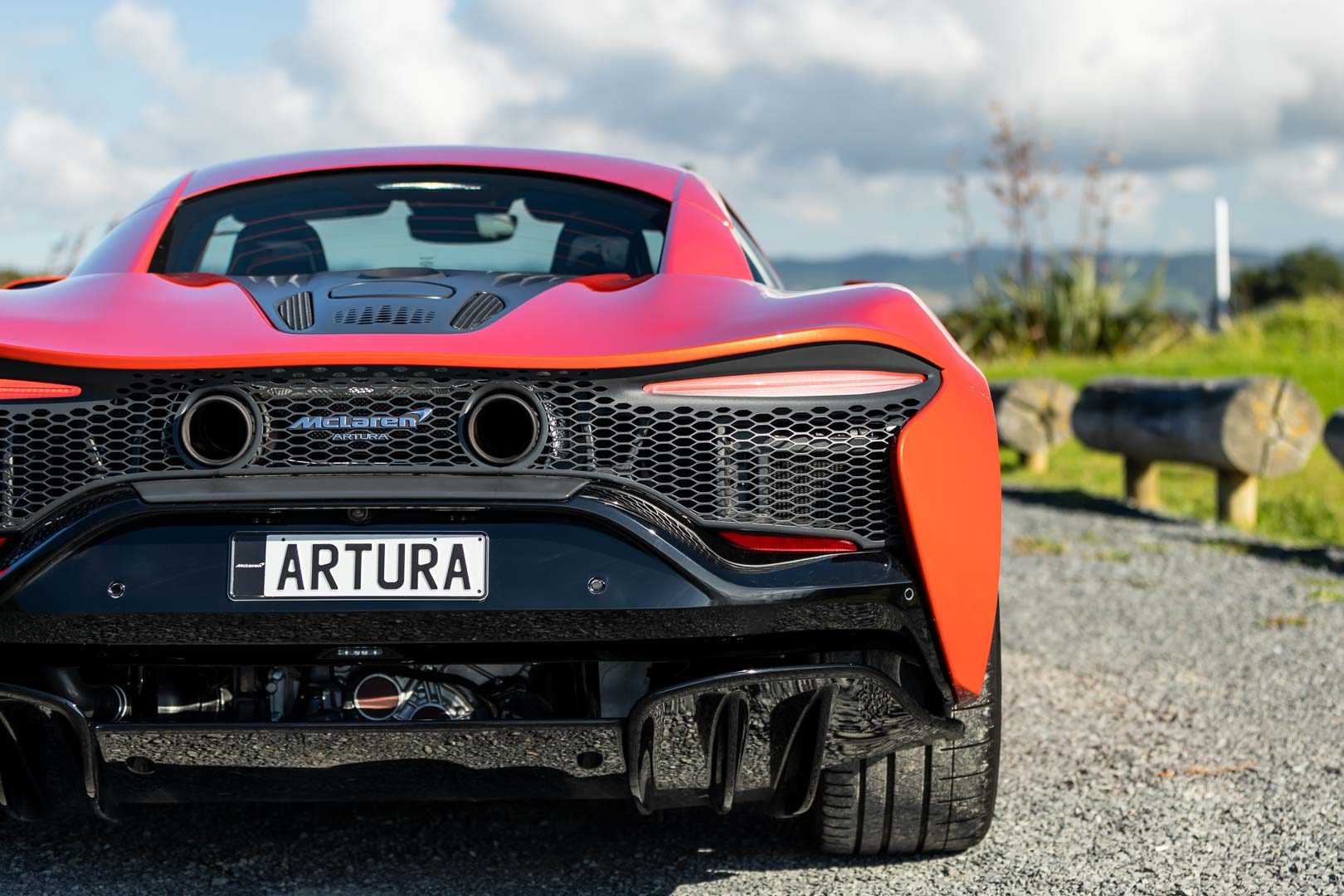 McLaren Artura Rear End Detail