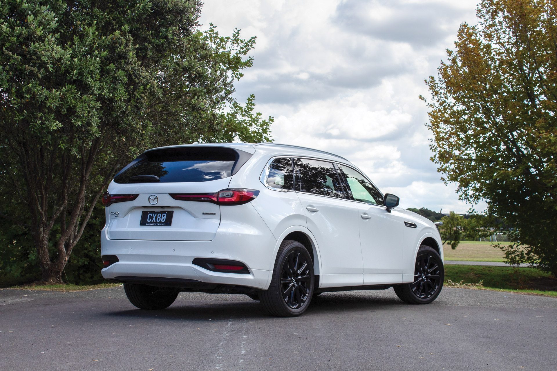 Mazda CX-80 rear