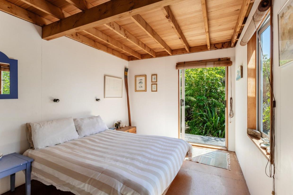 This is one of three bedrooms on the lower level.