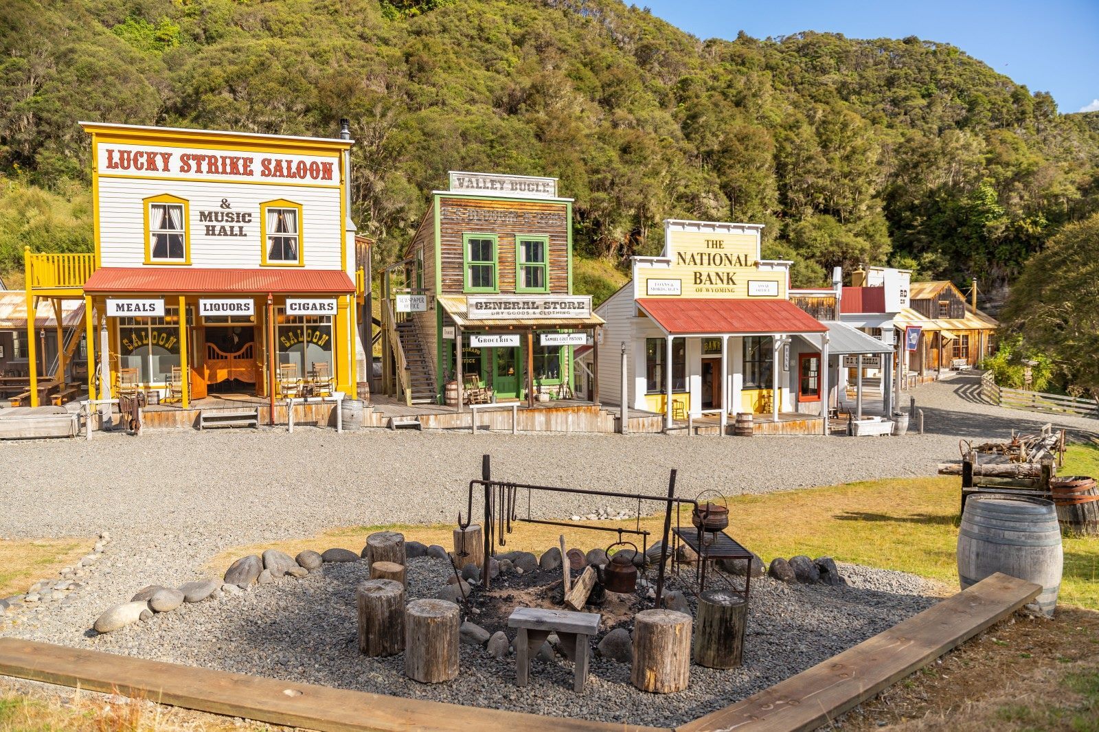 Old West town in Whanganui
