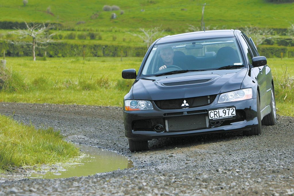 EVO IX GT-f action