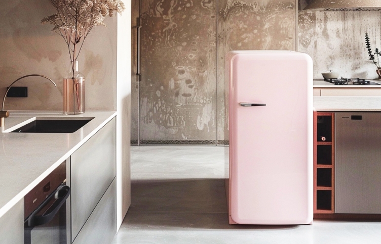 Pink Fridge Freezer