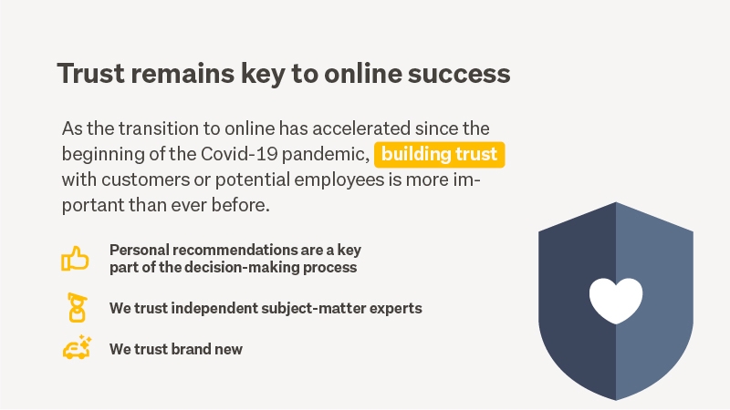 Trust remains key to online success