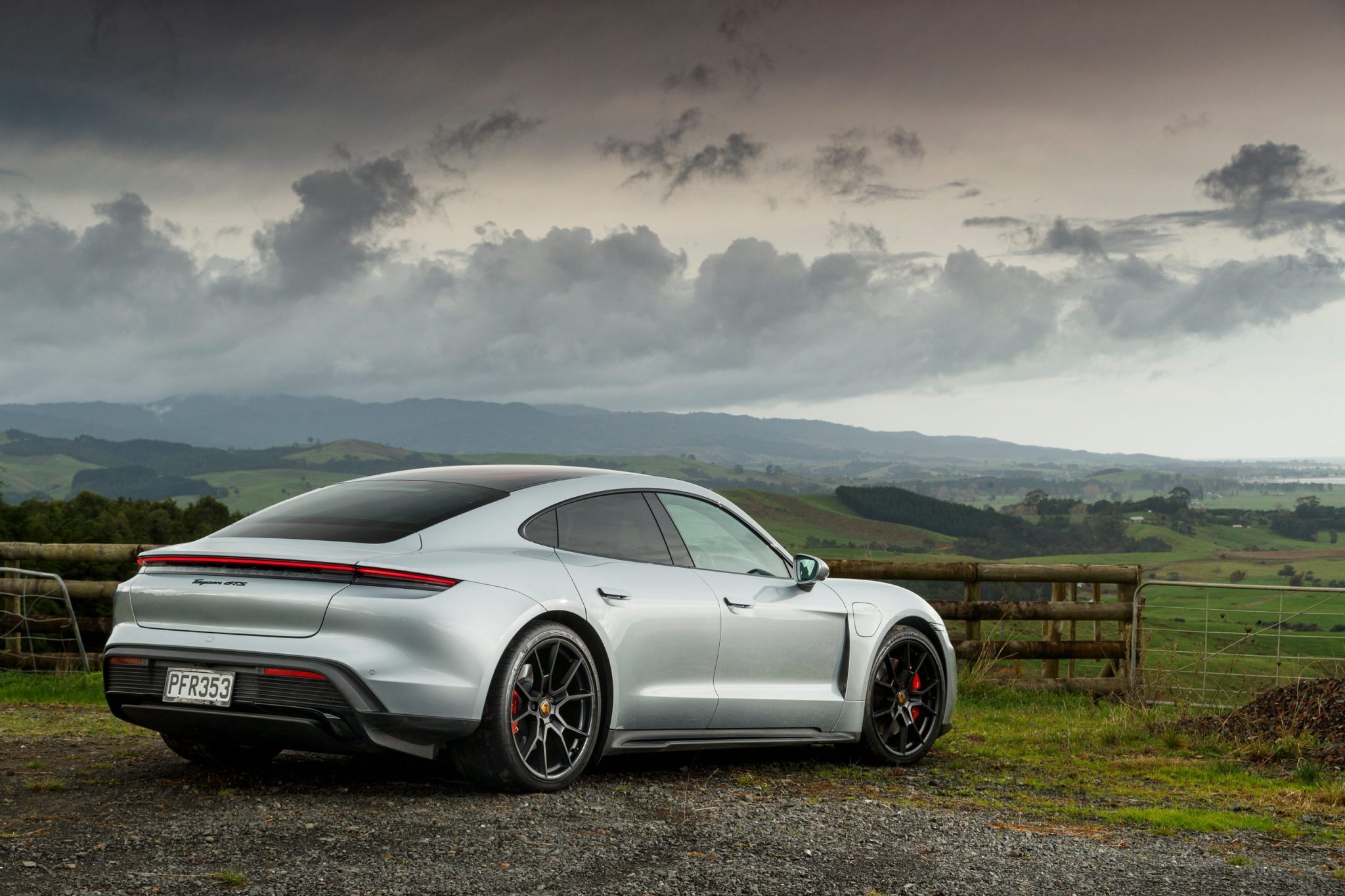 Porsche Taycan GTS Rear Static