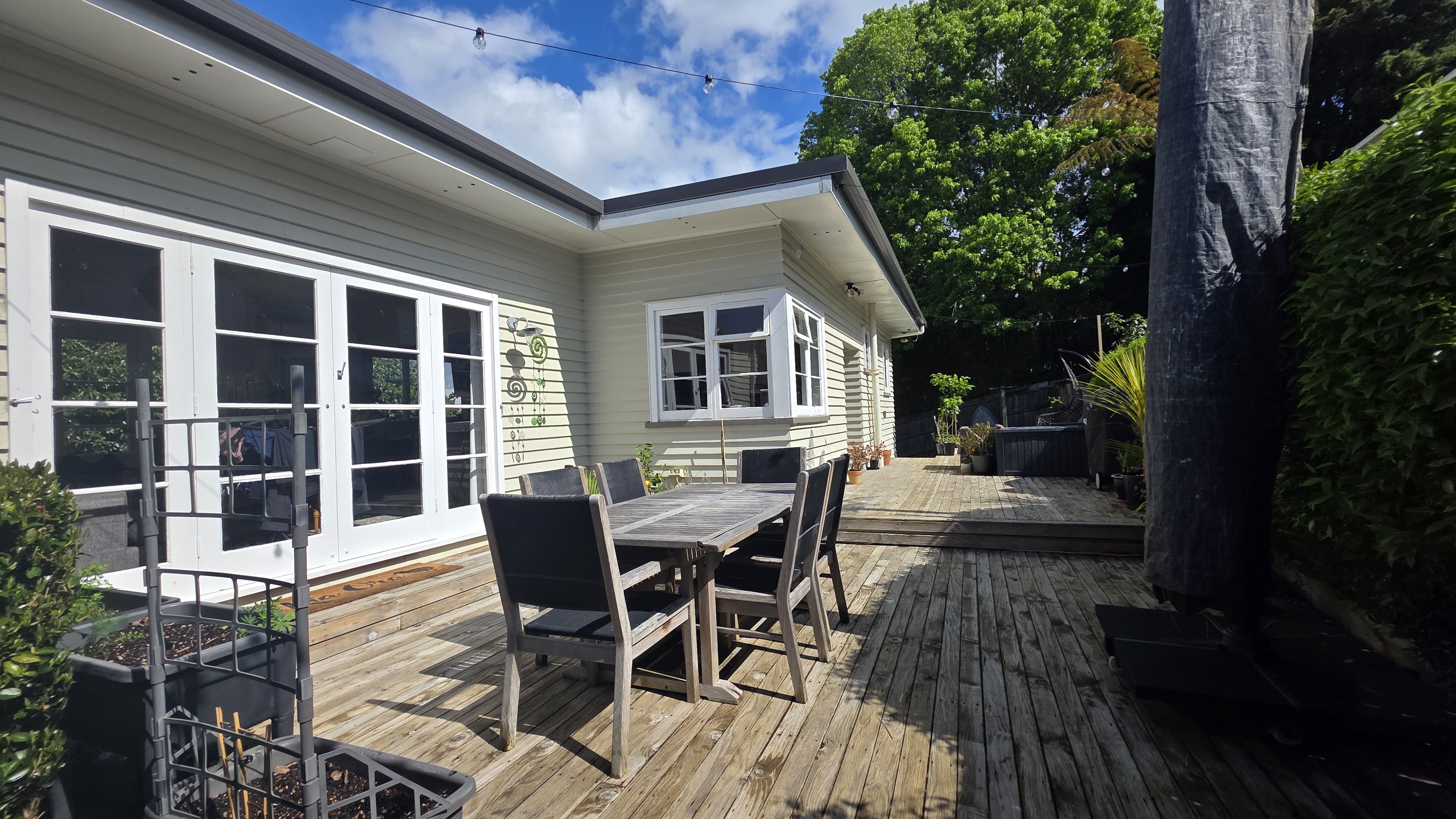 The deck