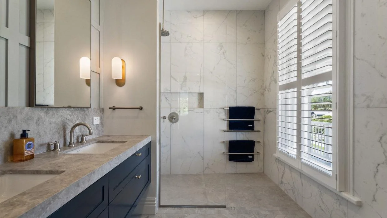 Luxury bathroom interior