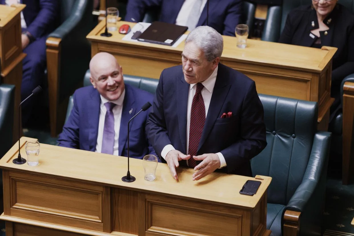 NZ First leader Winston Peters