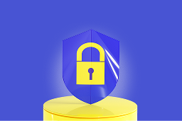 Image of shield with a lock on it