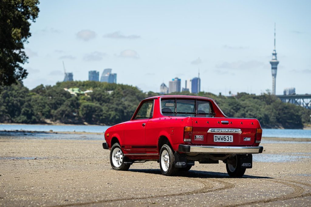 Subaru Brumby 1981 rear quarter detail