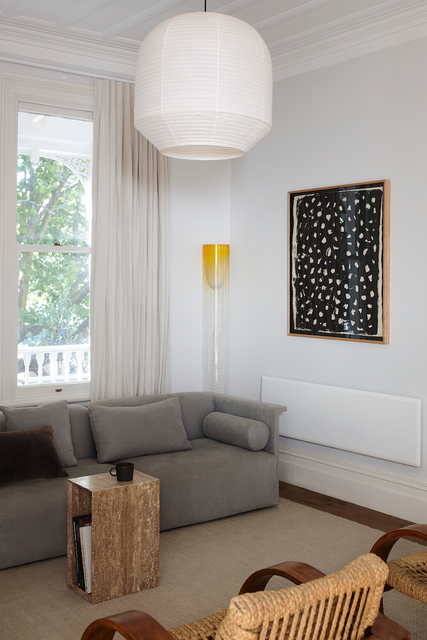 Living room in Ponsonby villa 
