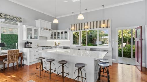 Kitchen interior design.