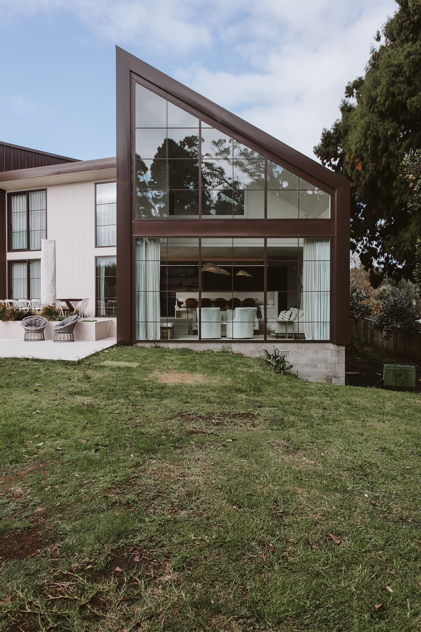 Exterior of the new build