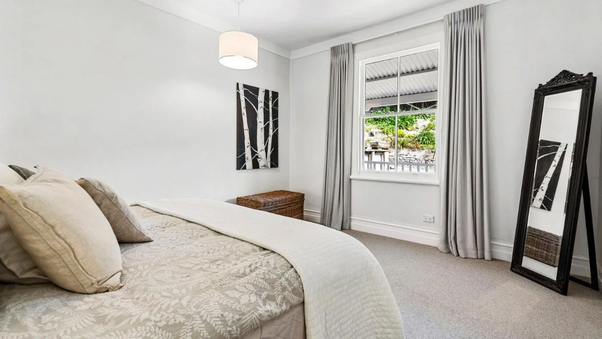 Bedroom in Napier home