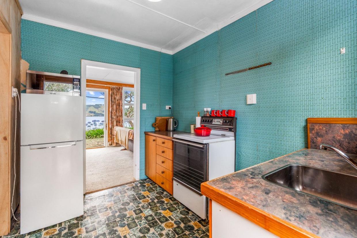 The furniture and decor is very 60s