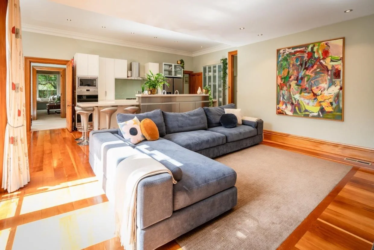 Parts of the home have been modernised for today’s lifestyle.
