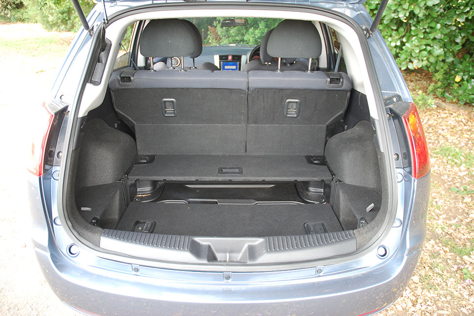 Mitsubishi Colt Plus Boot Space