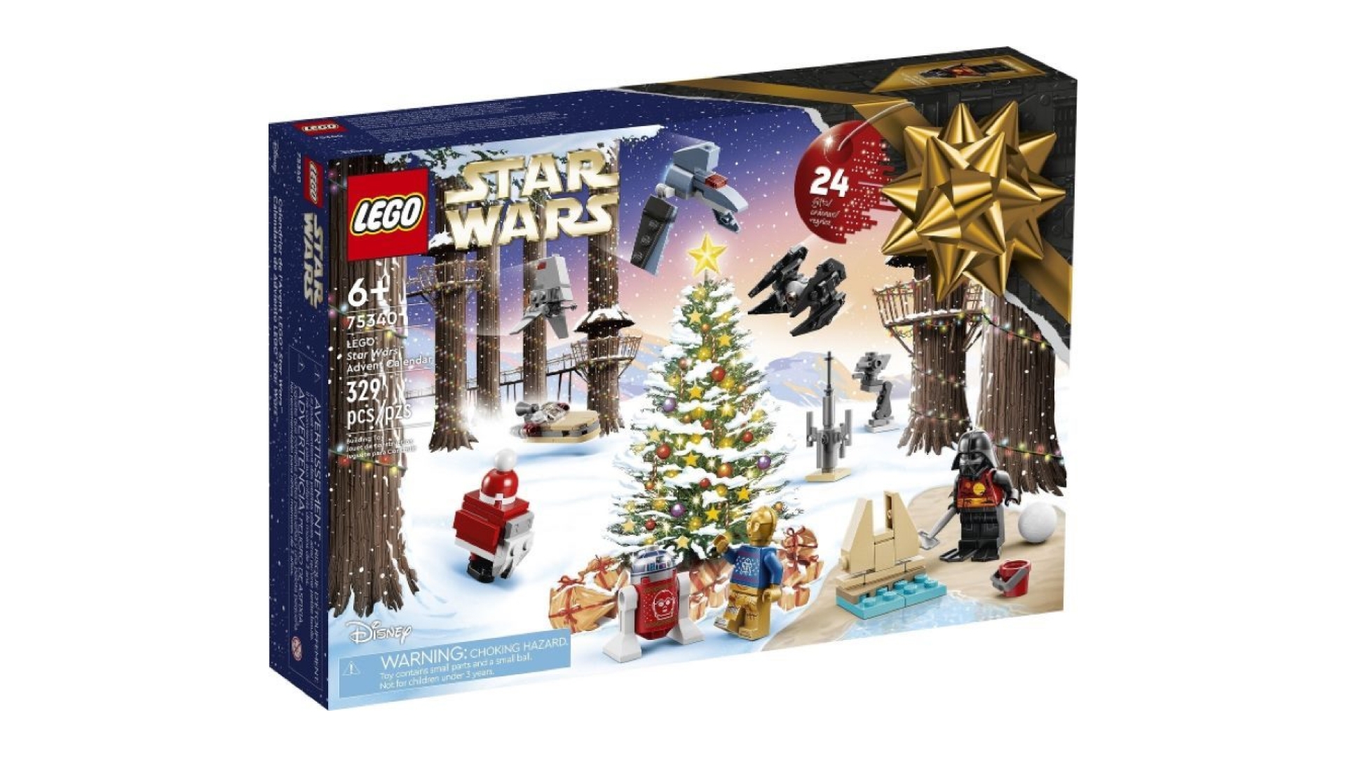 Star Wars Lego Advent Calendar, showcasing mini-builds and characters for each day of the holiday countdown.
