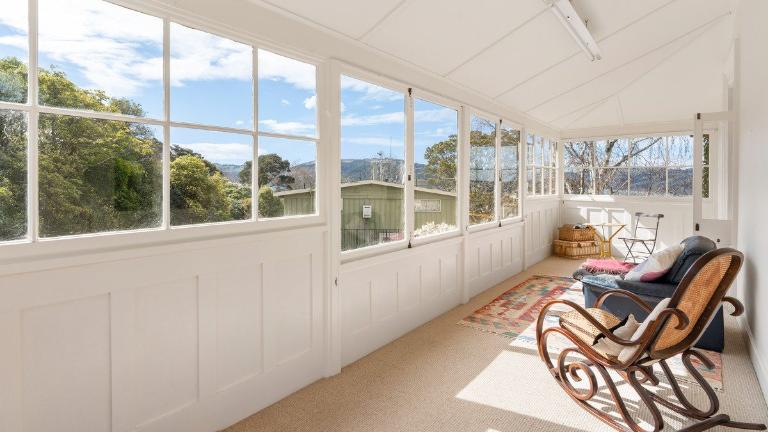 And this is the top-floor sunroom that provides the perfect escape. Photo: Columbs & Co