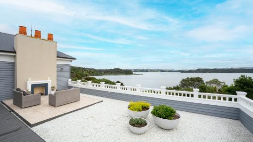 Home is near the Mahurangi Harbour
