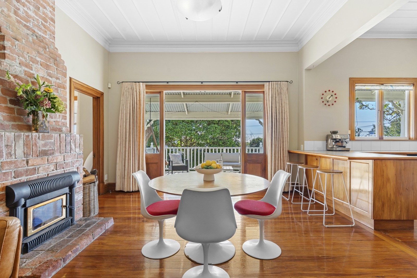 Interior of villa