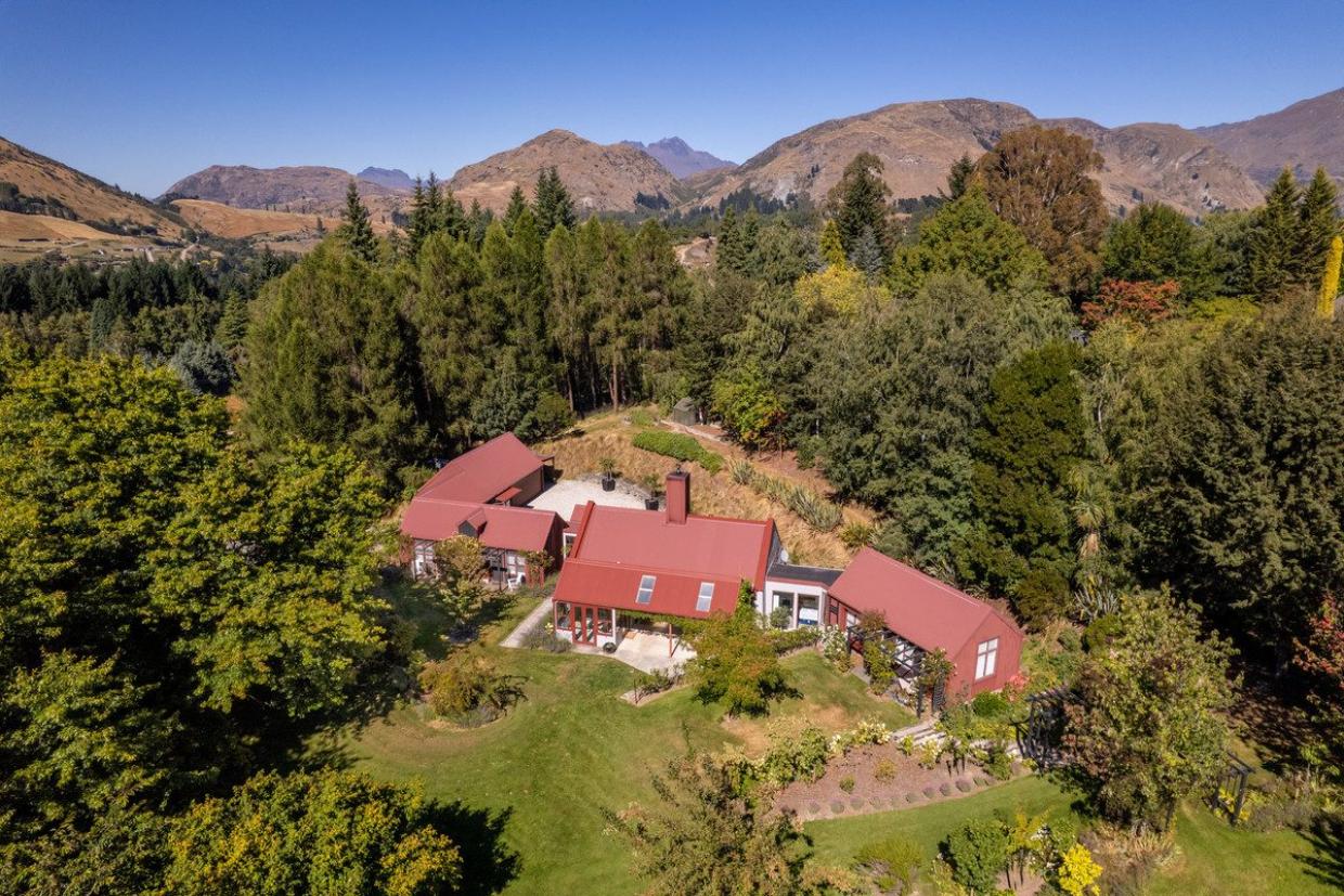 Birds eye view of the entire land and property 