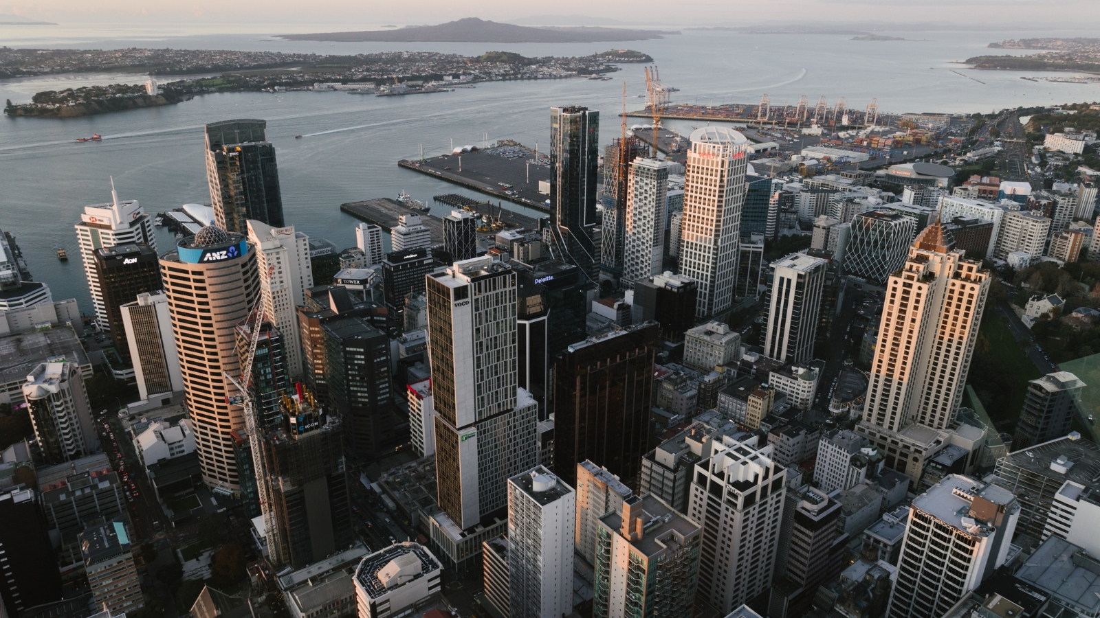 Auckland CBD New Zealand. 