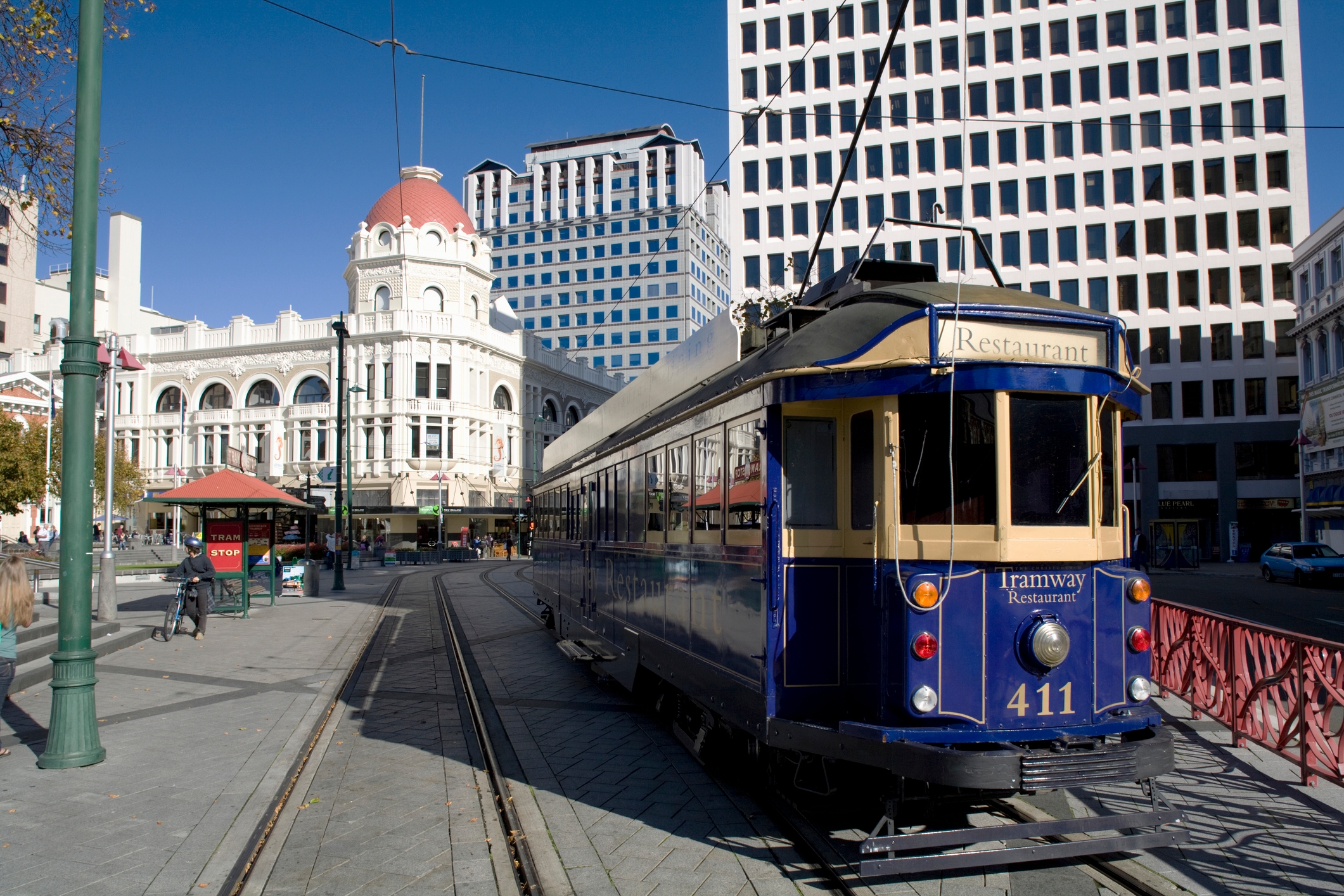 Cathedral Square tram, Christchurch City
