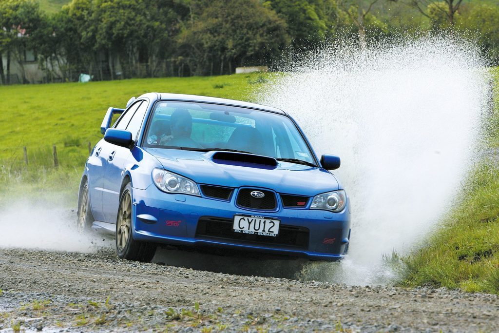 WRX STi-f action