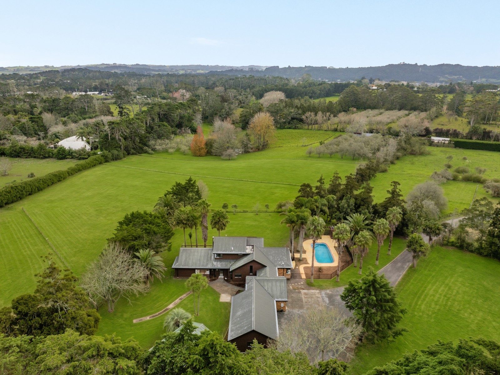 The house from above