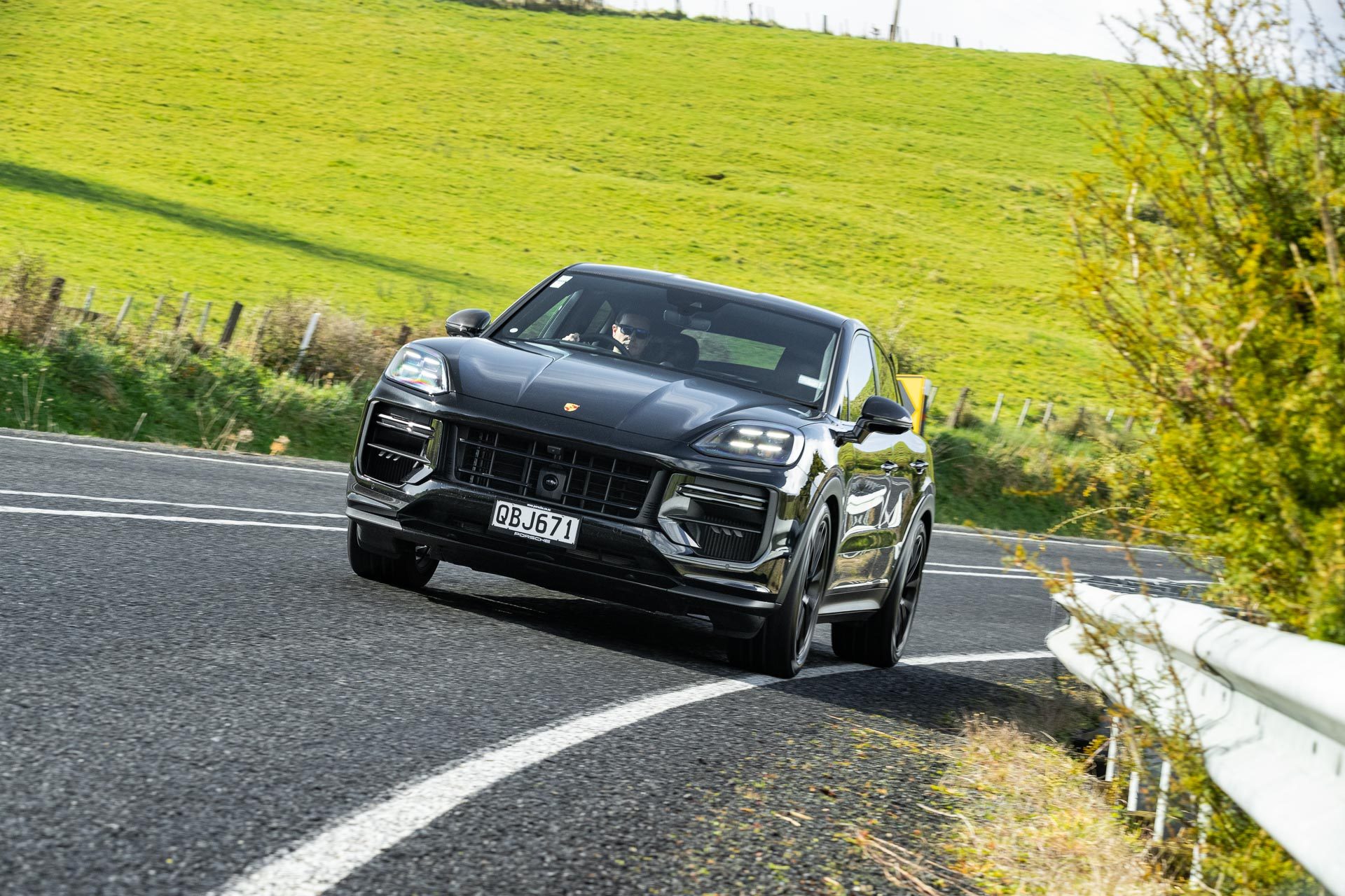 2023 Porsche Cayenne Turbo GT inside corner