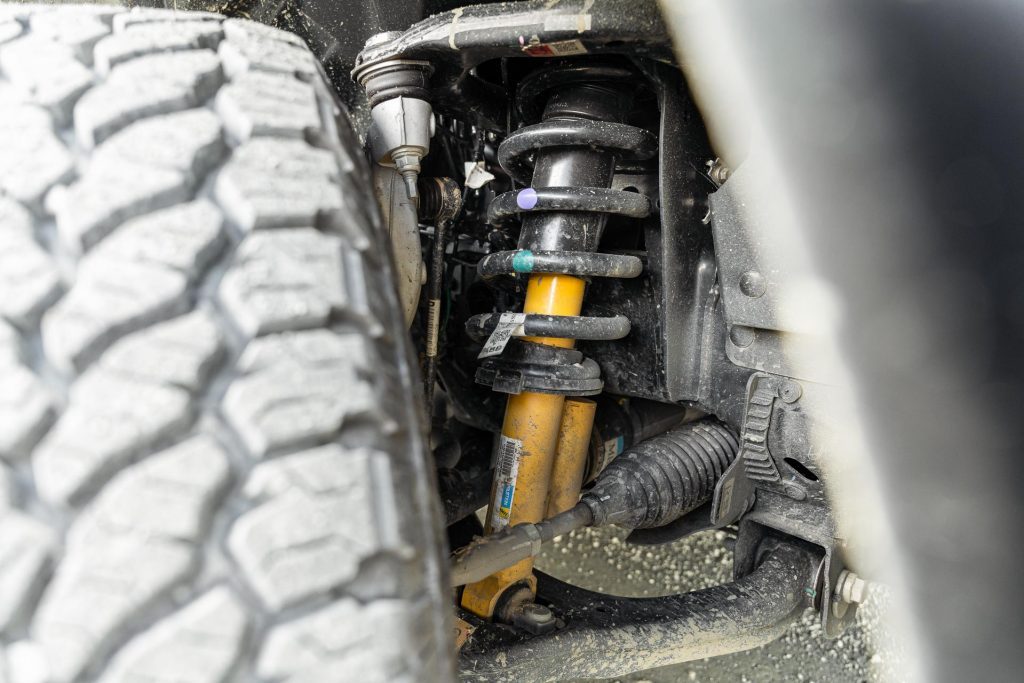 Ford Ranger Wildtrack X suspension 