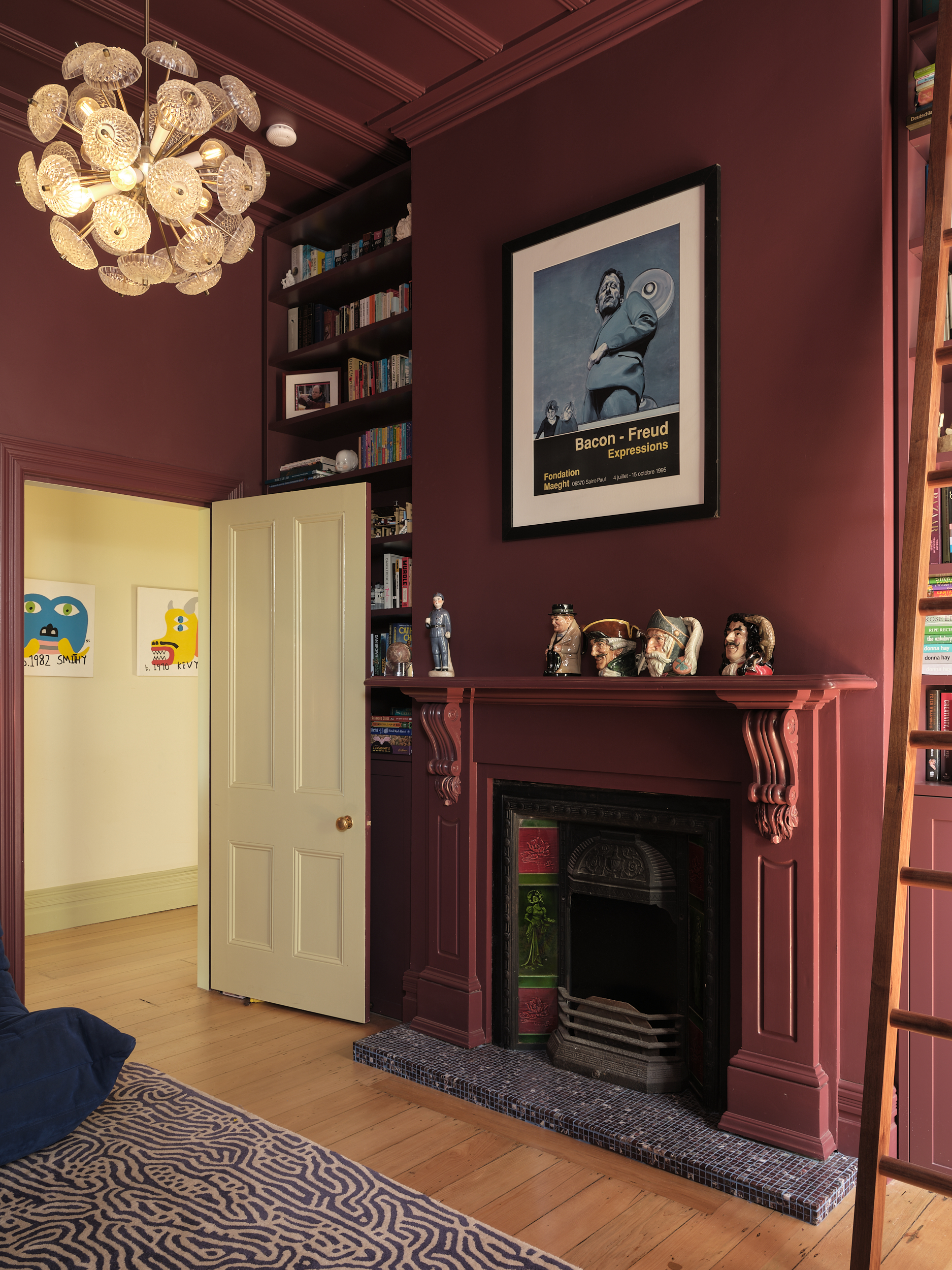 Interior wall of Rocket's house