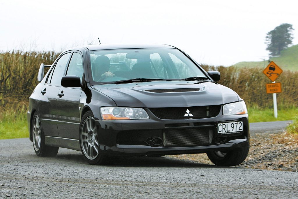 EVO IX GT-f action