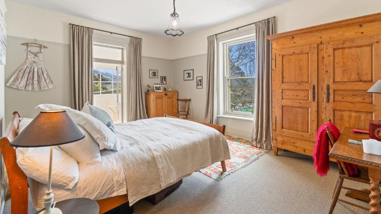 With five bedrooms, there has always been room for guests to stay over. Photo: Columbs & Co