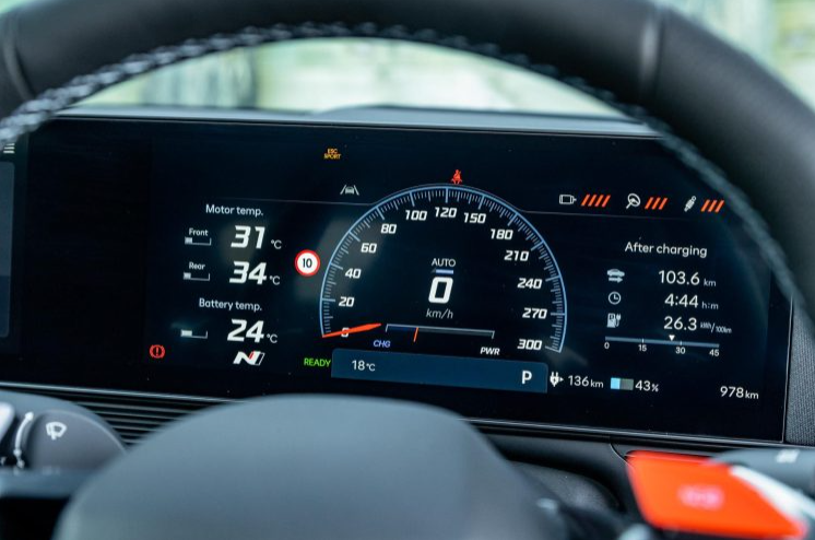 2024 Hyundai IONIQ 5 N speedometer